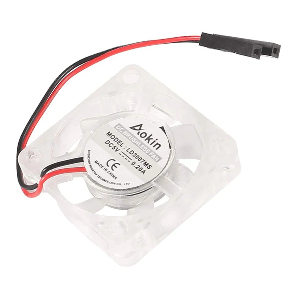 Raspberry PI Fan, Active Cooling Fan for Customized Acrylic Case / 5V plug-in and play Support raspberry pi model B Plus images - 6