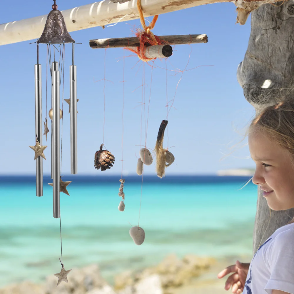 

1pc Hanging Wind Chime Stylish Wind Chime Pendant Wind Bell Hanging Decor