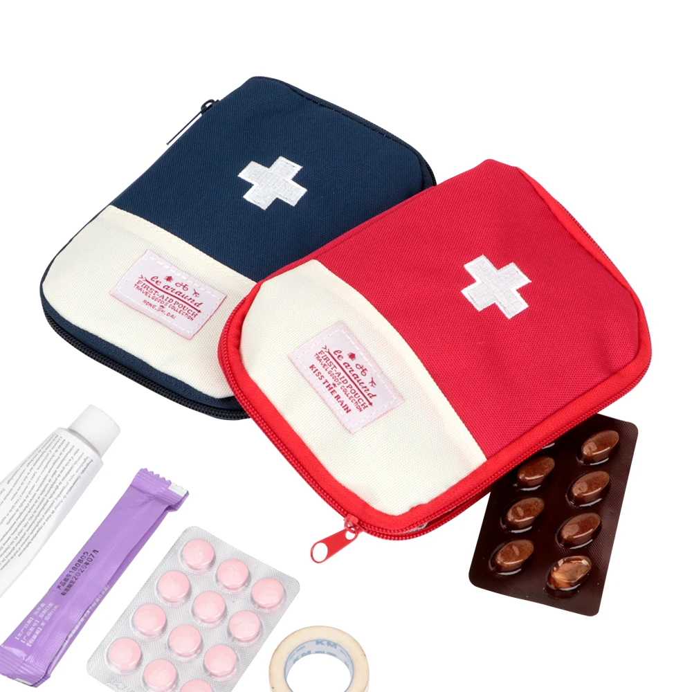 

Outdoor Travel Medical Bag Home Medicine Storage Bag Home Rescue Portable Emergency Survival Kit Mini Car First Aid Kit Pouch