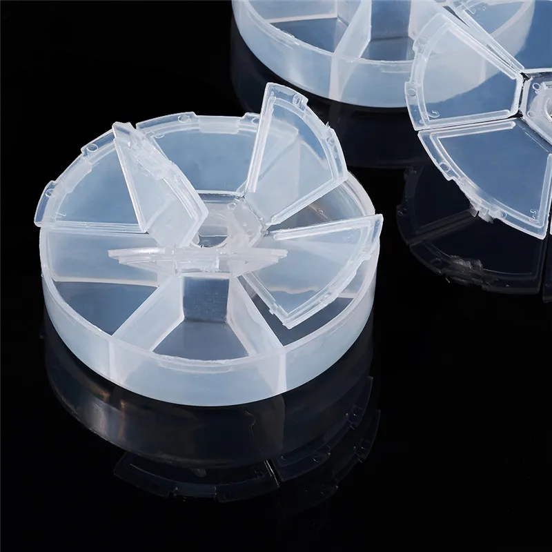 20 шт. пластиковые контейнеры для украшений 78 х18 мм