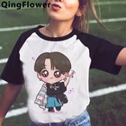 Женская Винтажная Футболка Bangtan Boys Be с принтом альбома Life Go on в динамите, гранж, уличная одежда, графические футболки, женская футболка, топы, кавайные футболки