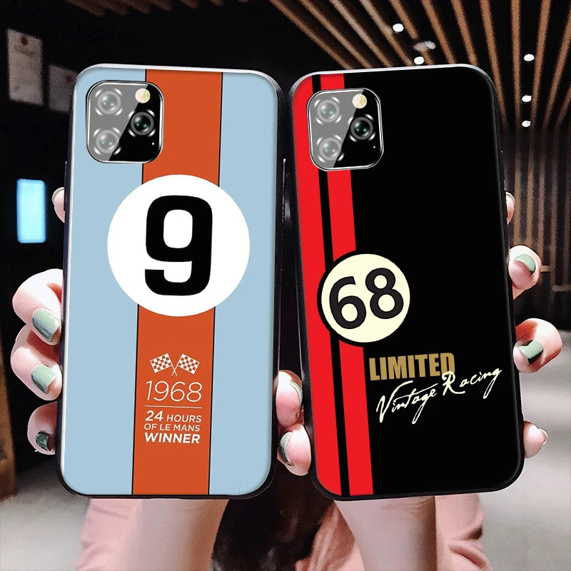 Чехол для телефона с гоночным автомобилем ford ТПУ чехол iPhone 12 Mini 11 Pro max SE 2020 X XR XS Max 7