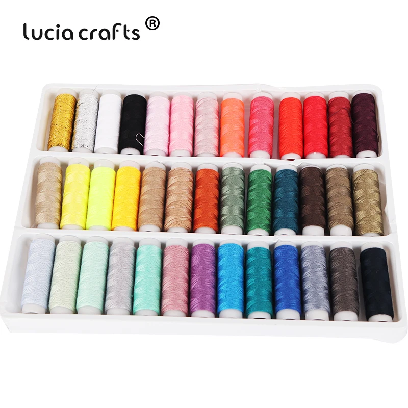 Lucia ручная вышивка 1 комплект нитки для вышивки искусственная нить якорь