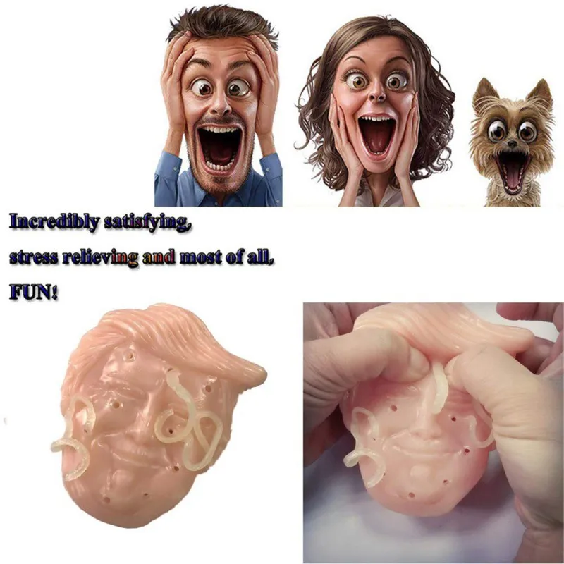 

Pimple Plus Funny Squeeze Acne Toys Decompression Stress Relief Love Heart Shape Novelty Toys Party Gift