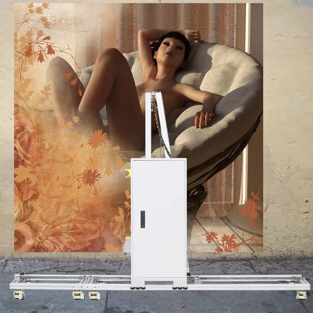 Вертикальный 3D-принтер maxwave для покраски стен |