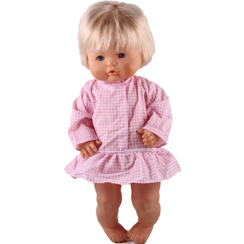 dress 7 41 см Nenuco кукольная одежда и аксессуары Nenuco Ropa y su Hermanita футболка на молнии с сердечками темно-синие юбки наряды для 16 дюймов Nenucos - Цвет: dress 7