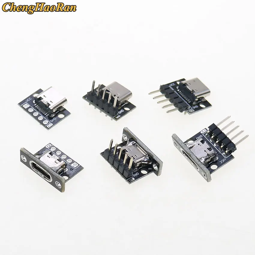 USB 3.1 Тип C мама Двусторонняя положительная и отрицательная штепсельная тестовая