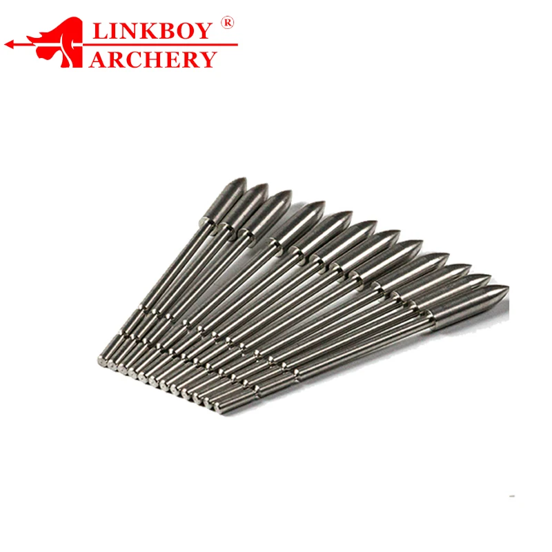 

12 шт. Linkboy стрельба из лука 120gr 100gr Broadheads Break Off Target Point для ID3.2mm стрелочные валы изогнутый лук Охота