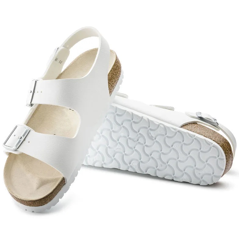 FUUI мужские и женские сандалии из искусственной кожи на платформе с двумя