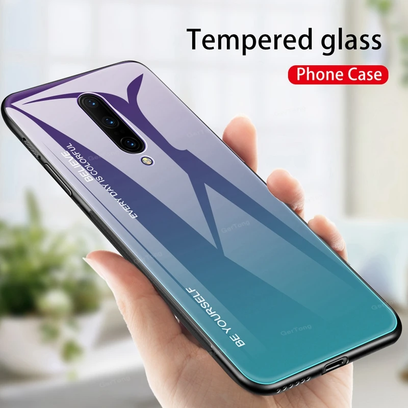 Чехол из закаленного стекла для Oneplus 7 t Pro чехол телефона 6t 6 7Pro Oneplus7 One Plus |