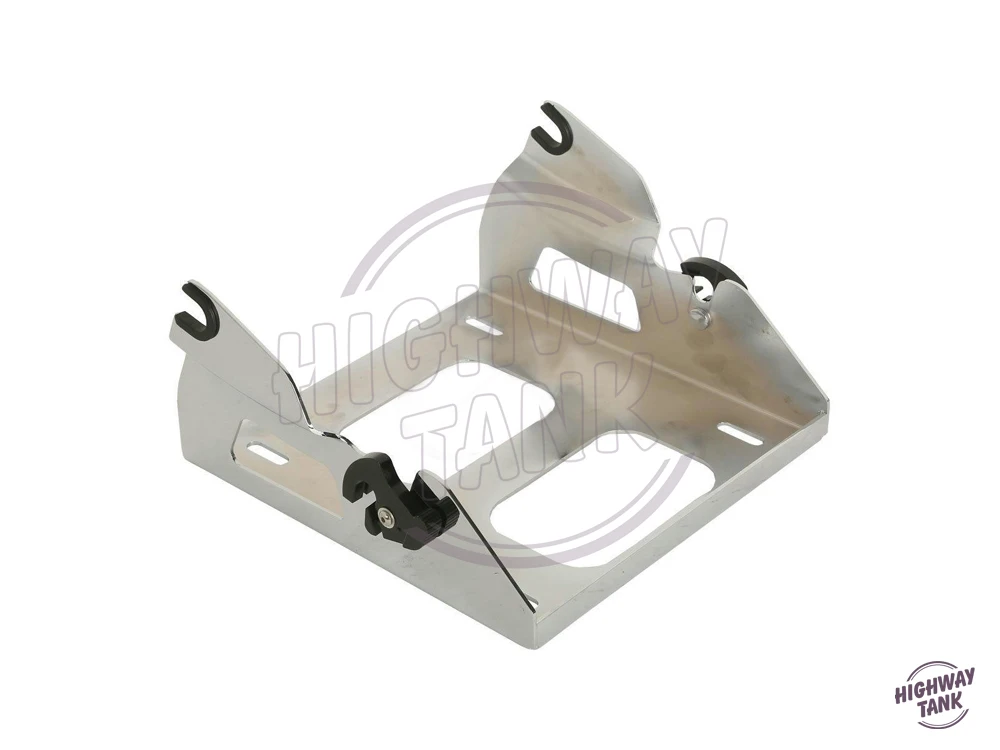 

Chrome Motorcycle Solo Detachable Tour-Pak Mounting Rack Luggage Rack case for Harley Road King Street Glide 2014 2015 2016 2017