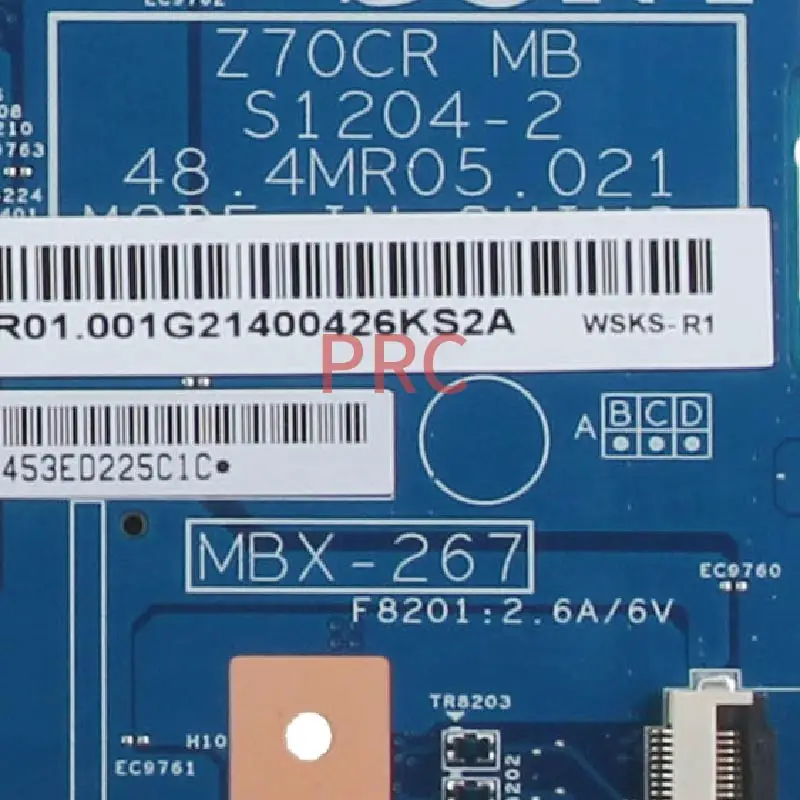 A1884318A для SONY MBX-267 материнская плата ноутбука S1204-1 SLJ8E DDR3 Материнская | Компьютеры и