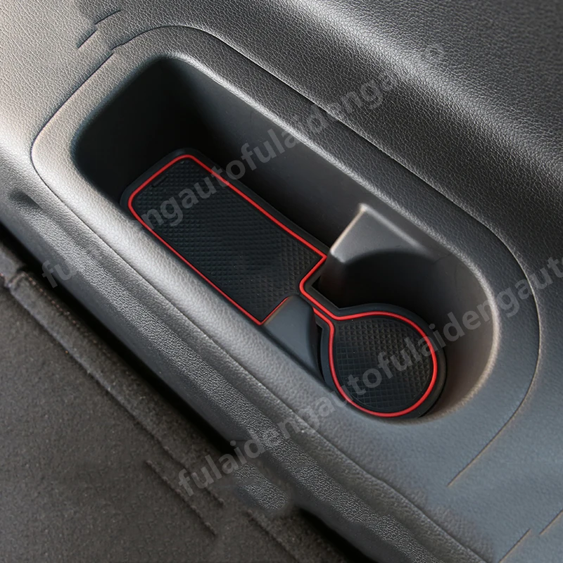 18 шт для Hyundai Santa Fe 2019 ворота Слот pad межкомнатных дверей Pad подстаканник с защитой