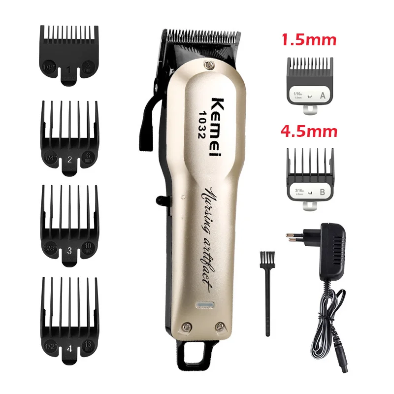 

Профессиональная машинка для стрижки волос kemei 100-240 в, мощная машинка для бритья бороды, машинка для стрижки волос, электрическая бритва