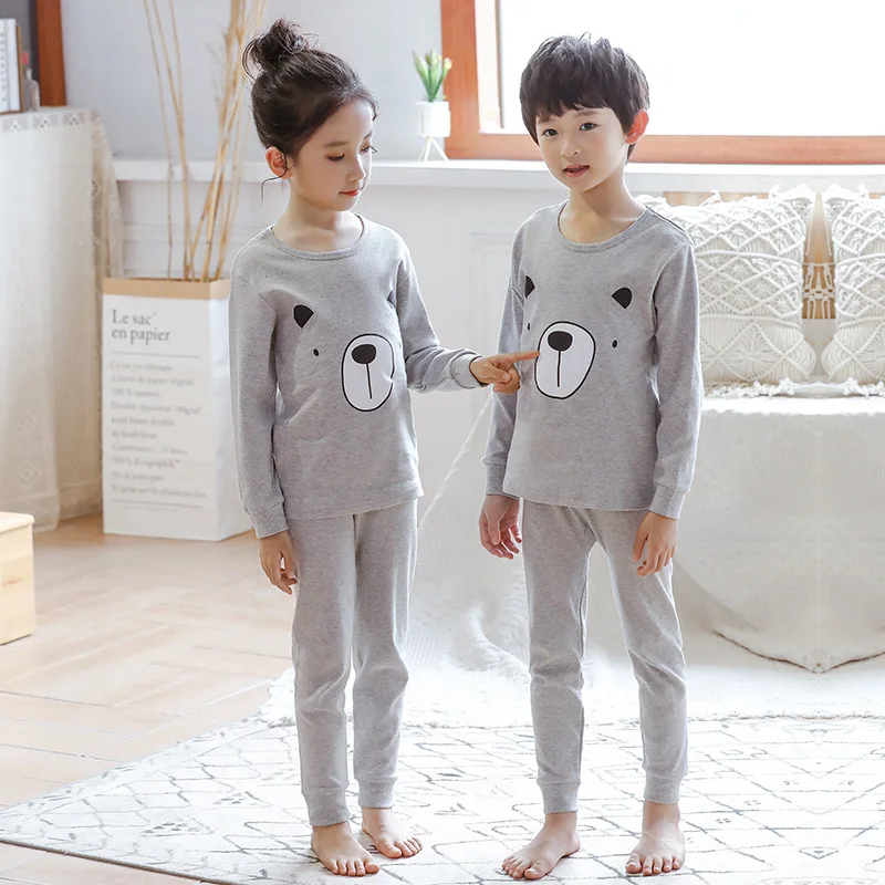 06 Pajamas For Boy Детские рождественские пижамы для мальчиков, пижамы для девочек, пижама с динозавром, комплекты для малышей, Детская Пижама для девочки, одежда для сна для мальчиков - Цвет: 06 Pajamas For Boy
