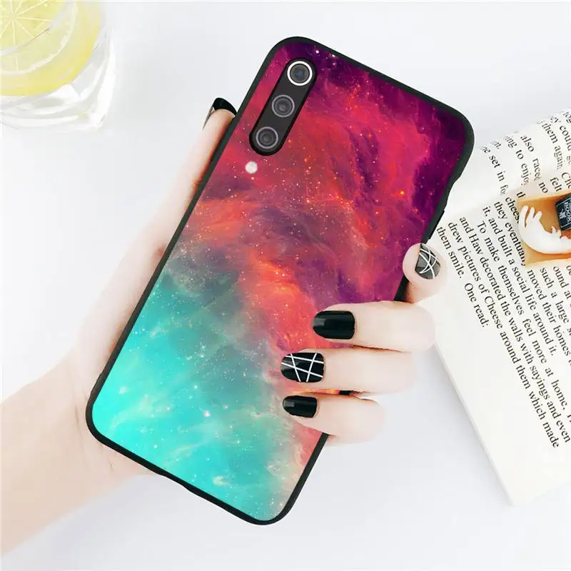 

Starry sky space aesthetics pattern Phone Case For Xiaomi Redmi note 7 8 9 t k30 max3 9 s 10 pro lite funda coque
