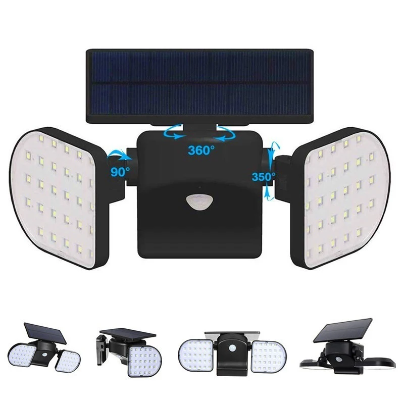COCOZ 56LED солнечные огни Открытый датчик движения водонепроницаемый 360 градусов
