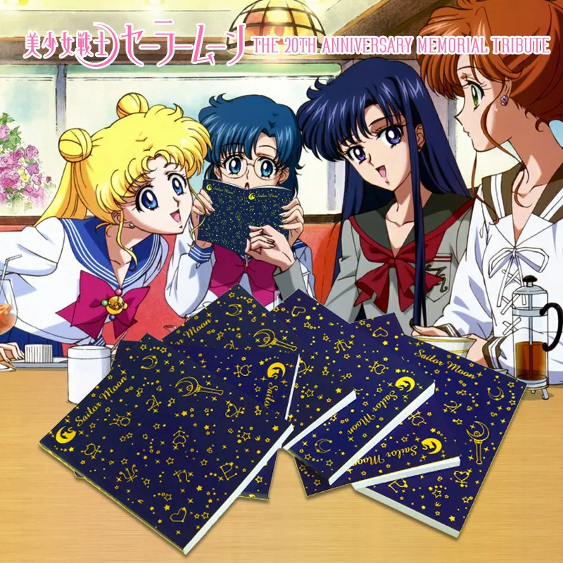Блокнот из аниме Сейлор Мун Tsukino Usagi с кристаллами принцесса спокойствие