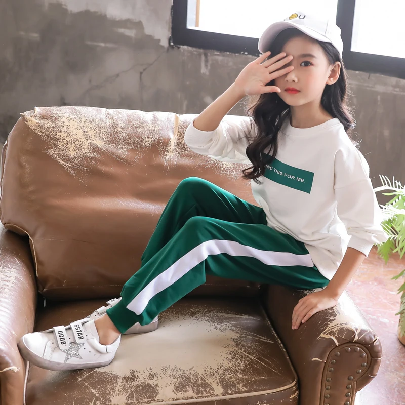 Children Clothing 2019 Autumn Winter Toddler Girls Clothes Costume Outfit Suit Kids Tracksuit For Sets | Детская одежда и обувь