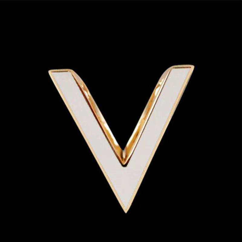 

Броши в форме букв, шарф, пряжка, обруч, брошь, для женщин, держатель, шелковый платок, пряжка, кольцо, зажим, модные украшения, оптовая продажа