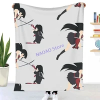 akame and kurome fight akame ga kill minimal throw blanket sheets on the bed blankets on the sofa decorative lattice bedspreads