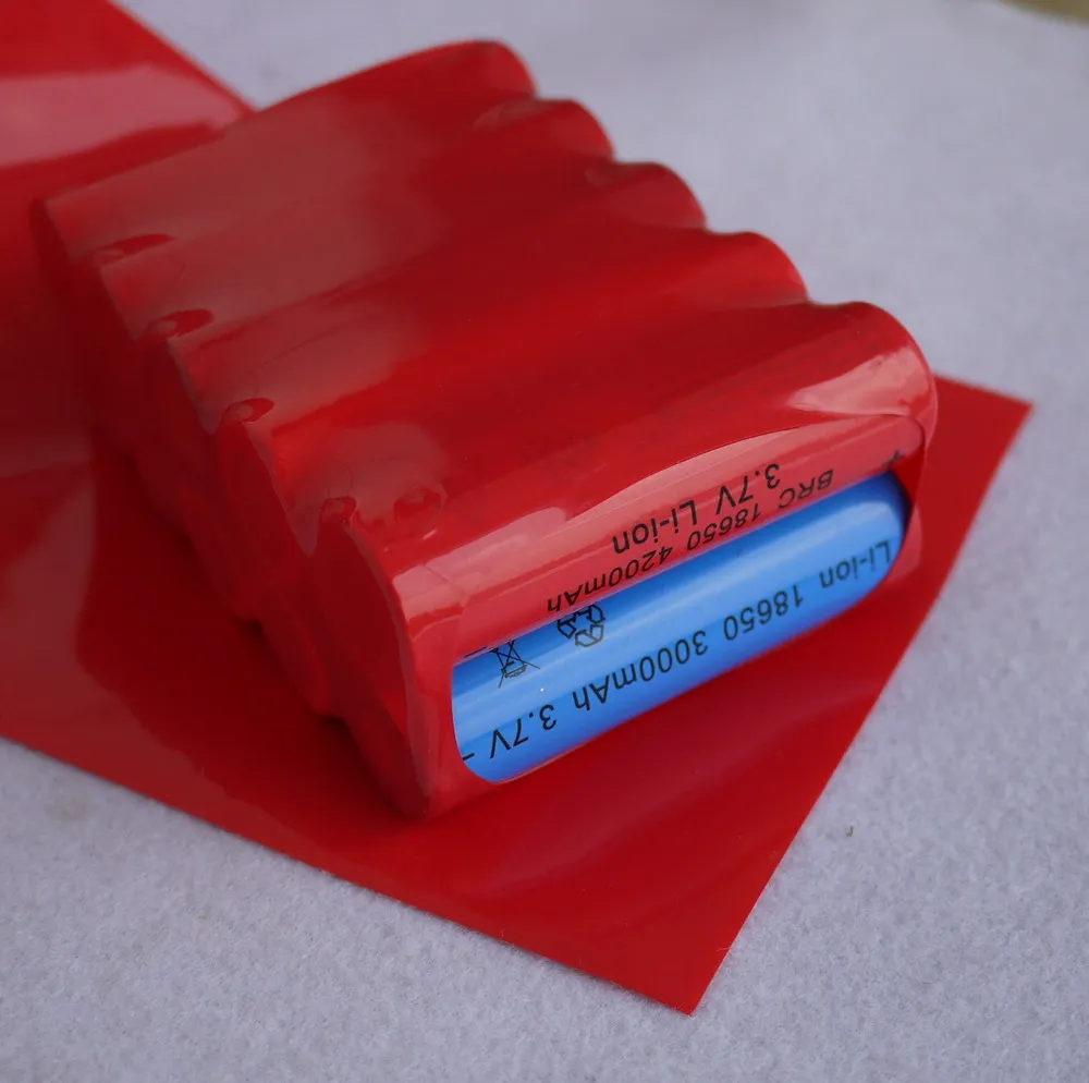 Термоусадочная трубка из ПВХ ширина 103 мм диаметр 65 (для аккумуляторов 18650) 3/5/10