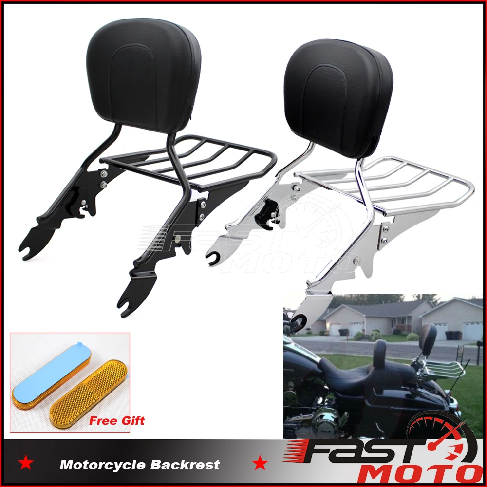 

Съемный чемодан для мотоцикла, сиденье для пассажирского сиденья для Harley Touring Road King CVO Road Glide Custom FLTRXSE 09-17