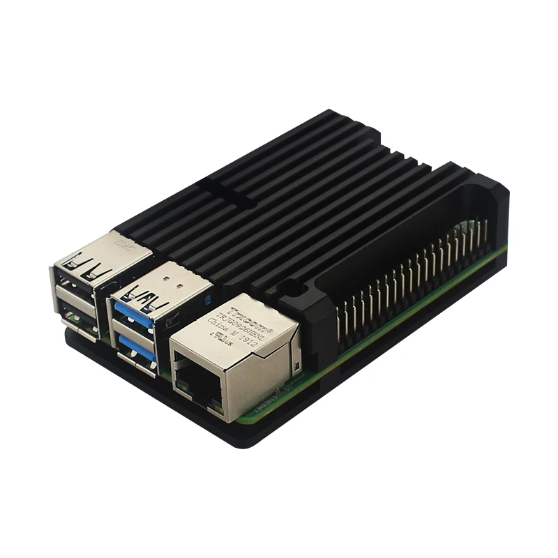 Алюминиевый защитный чехол для Raspberry Pi 4 металлический корпус с пассивным