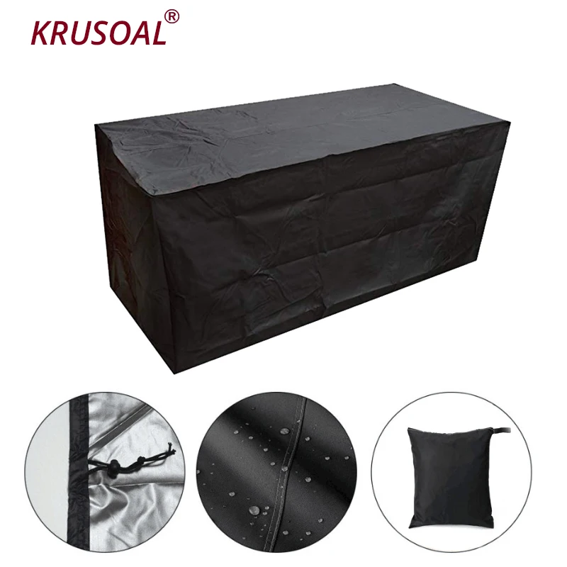 Водонепроницаемый чехол из ткани Оксфорд для садовой мебели ротанга кубического