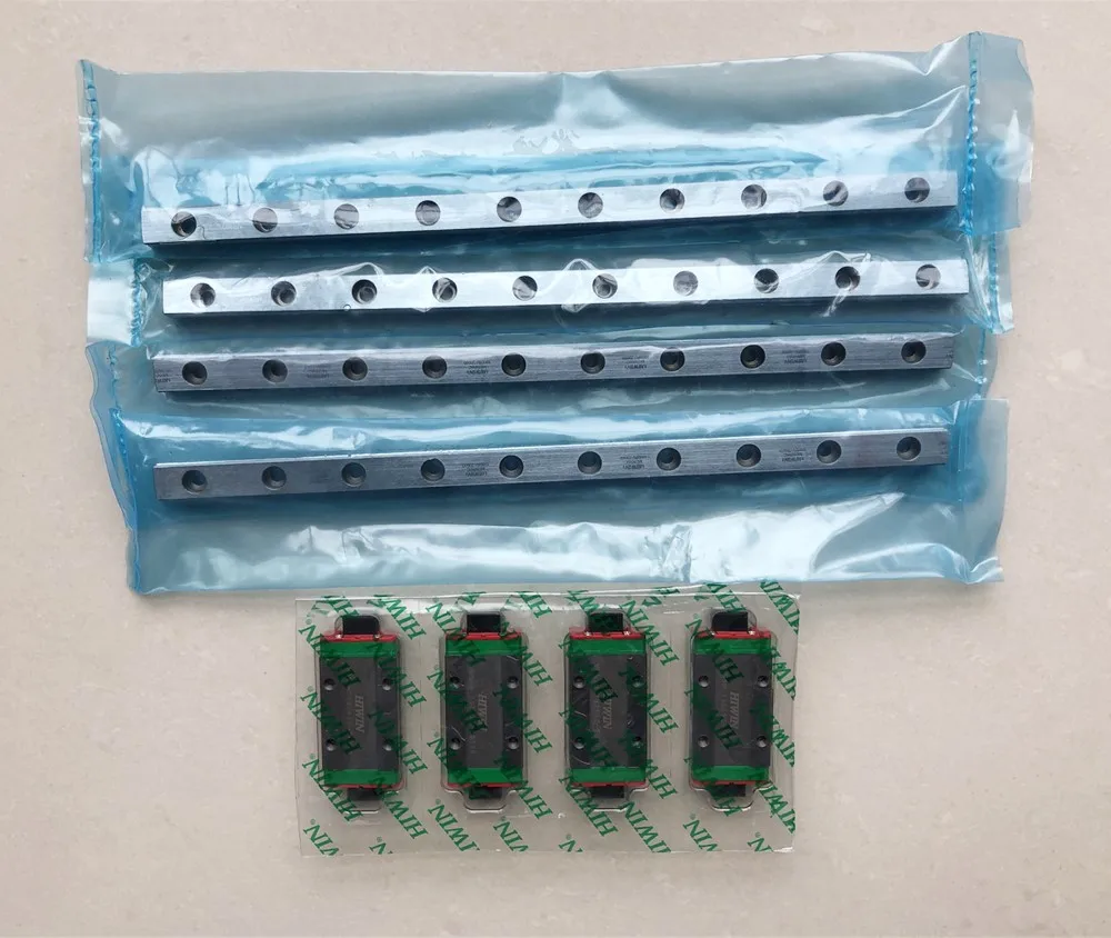 3 шт. оригинальная линейная направляющая Hiwin MGN9 150 200 250 300 330 350 400 450 500 550 мм MGNR9 + блоки