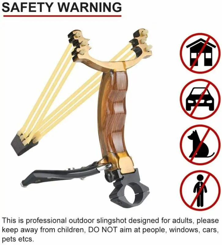 

Professional Slingshot Set High Velocity Catapult Sling Shot for Outdoor Hunting
