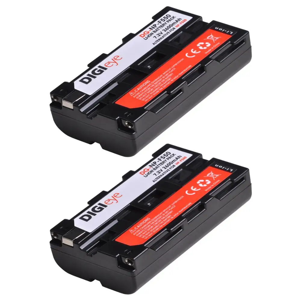 2600 мА · ч NP-F550 NP F550 NPF570 Аккумулятор для Sony NP-F570 NP-F330 NP-F530 NP-F570 NP-F730