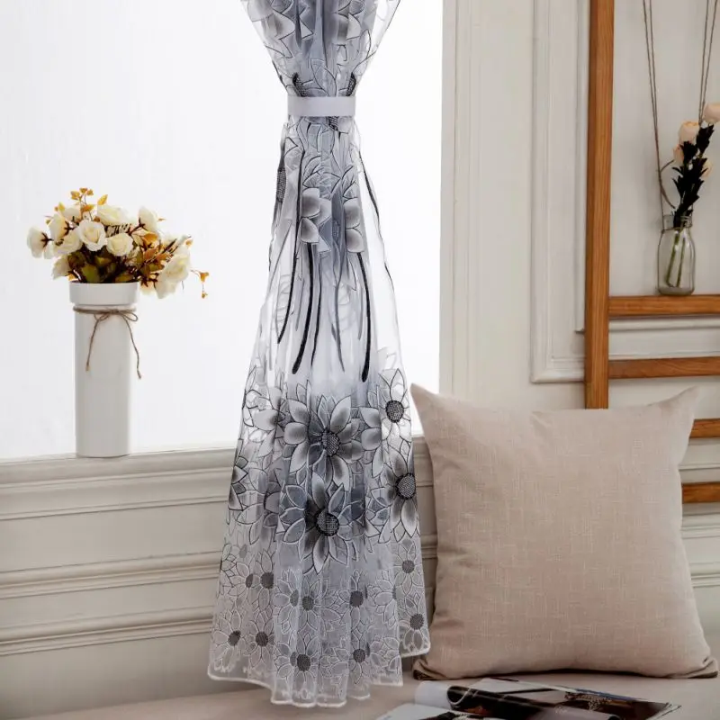 Напечатанные занавески на окна Z балконные выгорание кухонный продукт тюль