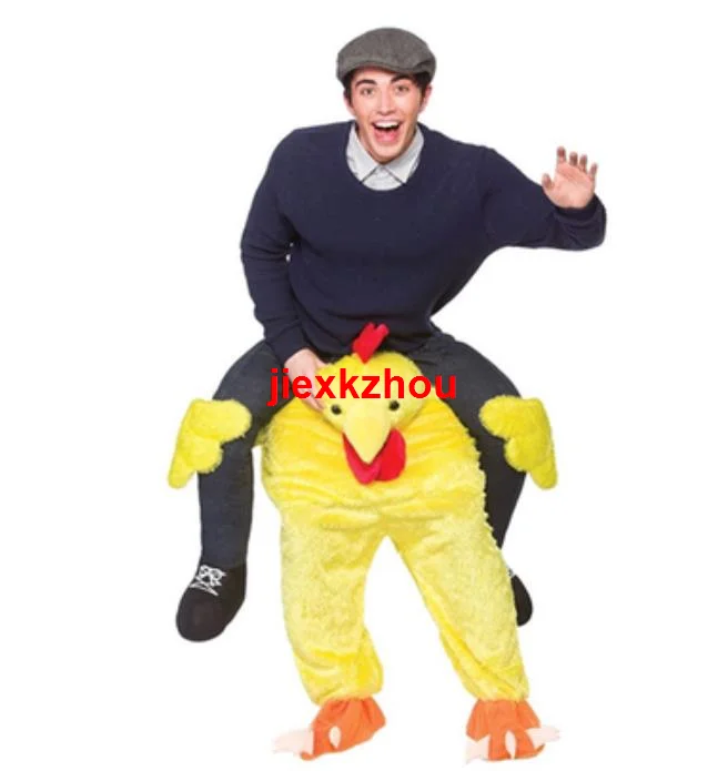 Big yellow chicken Carry Me баварский маскарадный костюм, вечерние костюмы для костюмированной игры, одежда для рекламы, карнавал, Хэллоуин, Пасхальный фестиваль, для взрослых - Цвет: Big yellow chicken