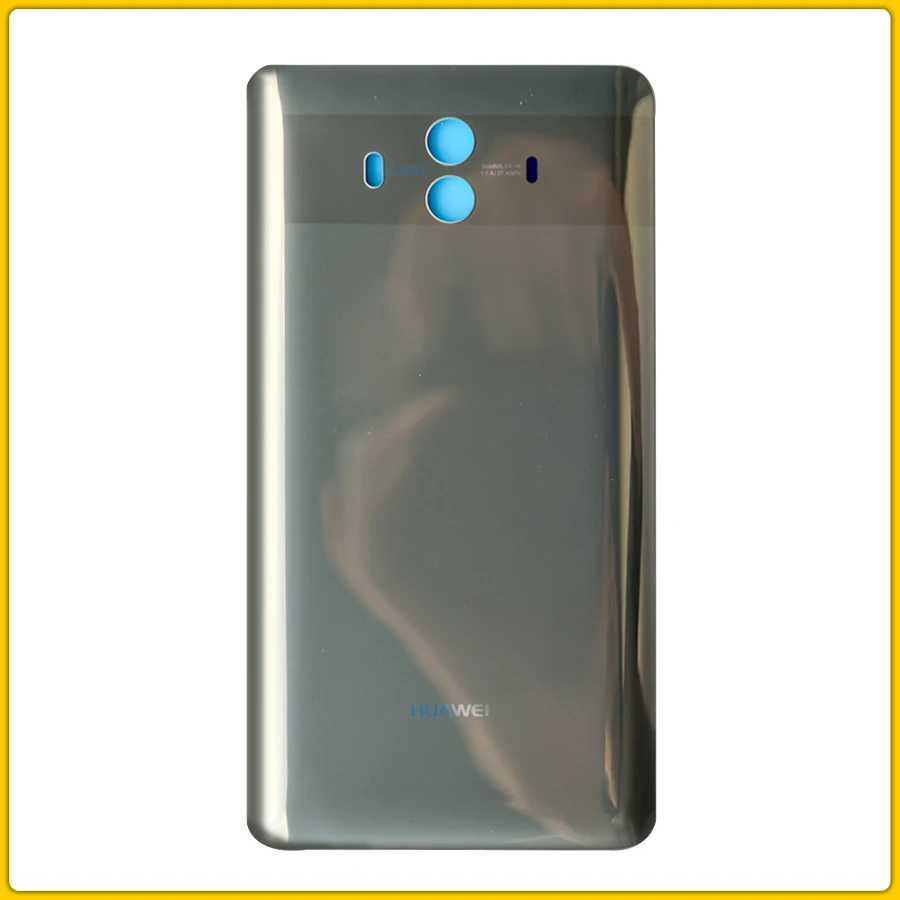 Mate 10 Gold Чехол для задней крышки mate 10 для huawei mate 10 mate 10 Pro, крышка для батареи, задняя крышка для задней крышки, стекло, запасные части - Цвет: Mate 10 Gold