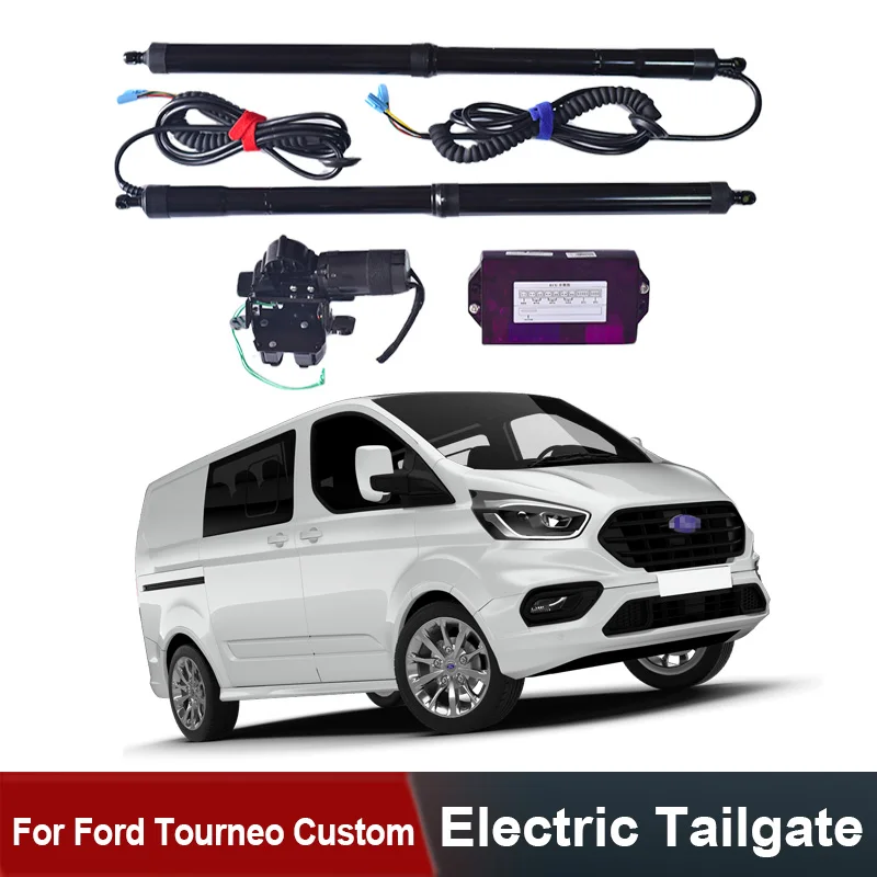Для Ford Tourneo Custom 2017 + Электрический контроллер задней двери багажника автомобильный подъемник автоматическое открытие багажника комплект си...
