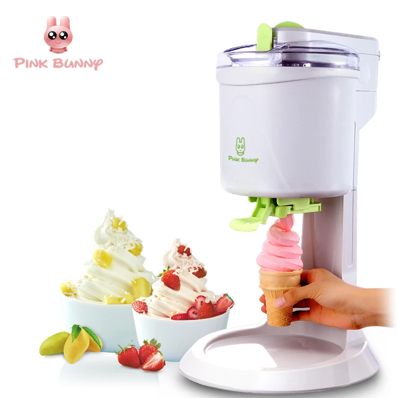 

Icecream Machine Fully Automatic Mini Fruit Ice Cream Maker for Home Electric DIY Old Fashioned Ice Cream Maker