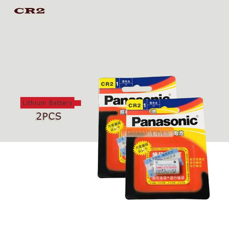 2 шт./лот новые оригинальные аккумуляторы Panasonic CR2 3V CR15H270 850 мАч для камеры