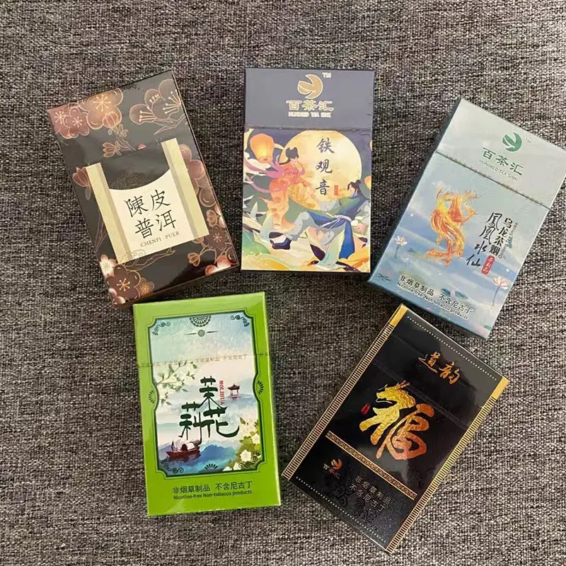 

Hot Selling Tea Smoke Mixed Flavor Men and Women Health Cigarettes Do Not Contain Nicotine Tobacco