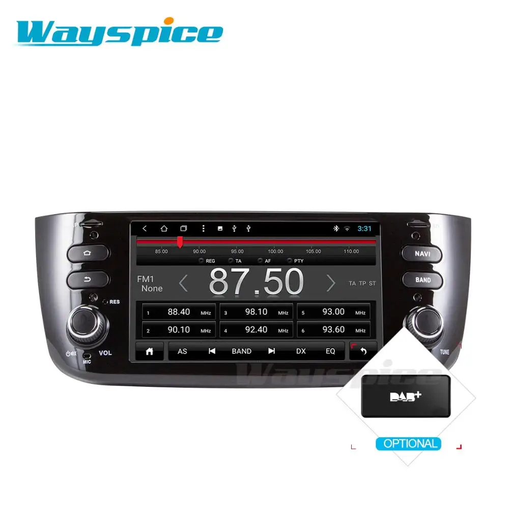 Wayspice android 9 0 автомобильный dvd для Fiat/Linea/Punto 2012 2013 2014 2015 мультимедийный плеер |