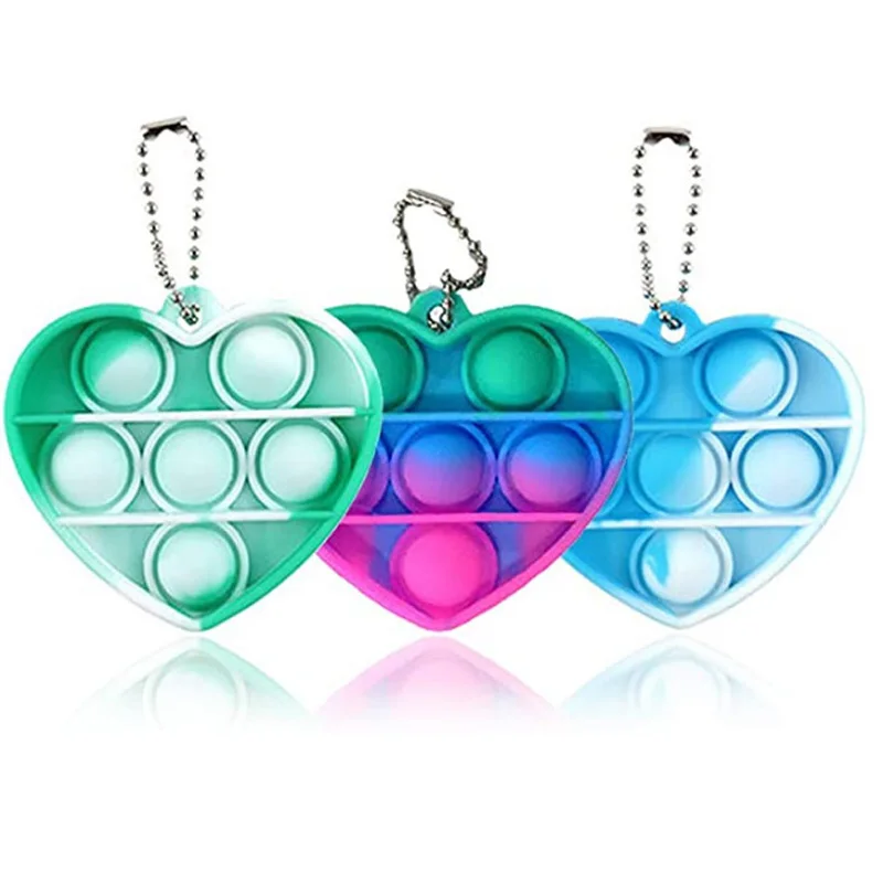 

2021 NEW Mini Finger Bubble Decompression Toy Rodent Pioneer Portable Release Pressure For Children Adult Portable Game