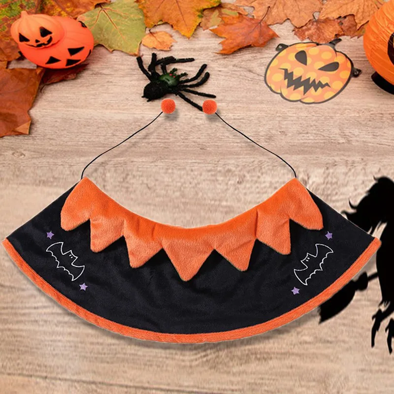 Хэллоуин костюм тыквы для собак кошек Рождественская Одежда Забавное платье