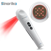 Sinoriko best seller portable 650nm and 808nm cold laser low level laser therapy device for body pain relief