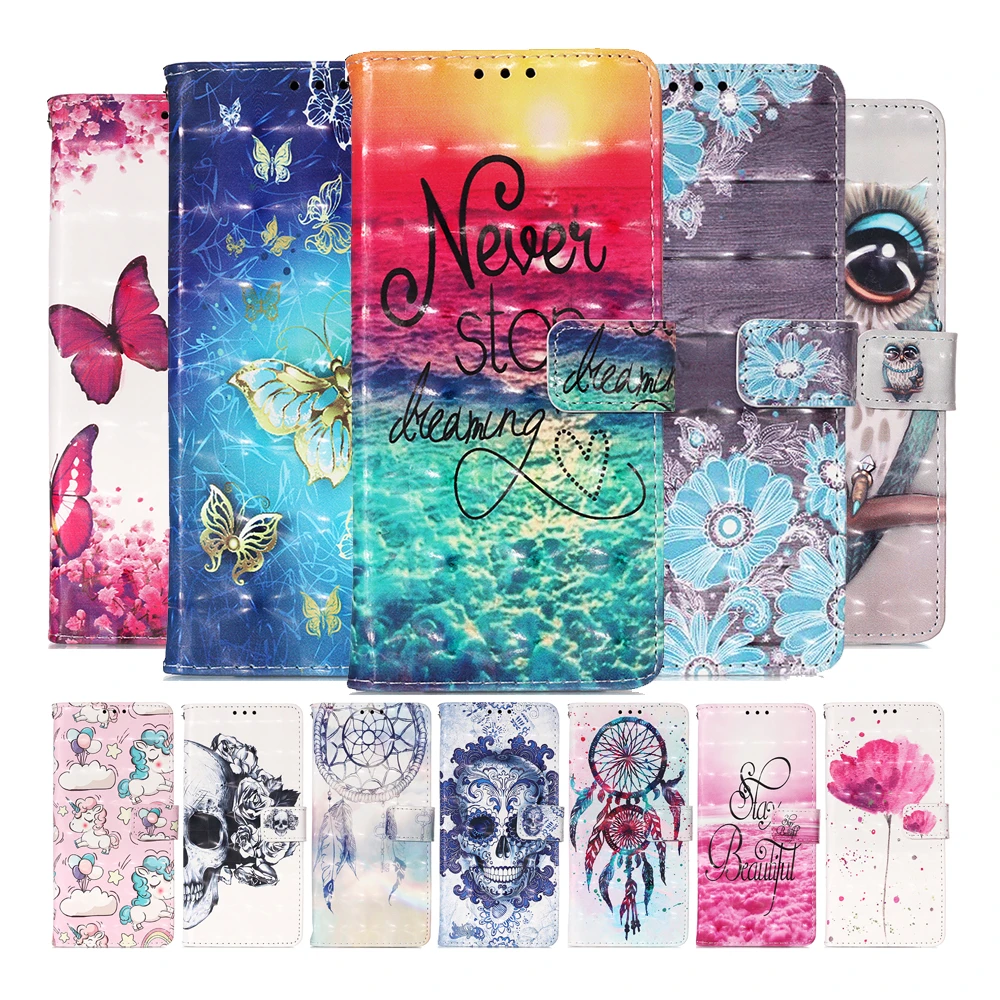 

Flip Leather Phone Case For OPPO A92 A72 A52 Reno 3 4 Pro 5G Find X2 Lite X2 Neo Realme 6 C11 C15 Wallet Card Holder Stand Cover