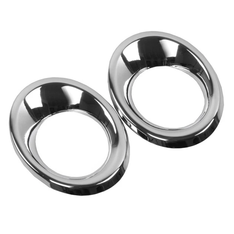 

NEW-for Amarok 2012 Chrome ABS Car Styling Front Fog Light Cover Frame Panel Overlay Auto PickUP Accessories