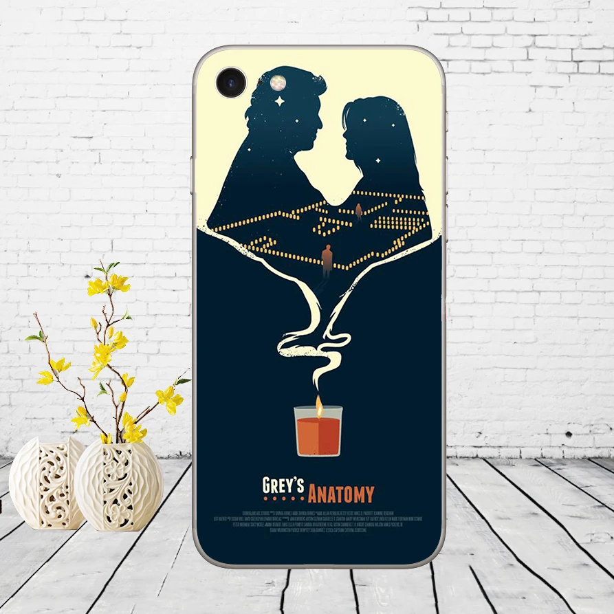 6 07DD Американский ТВ Грей Анатомия Мягкий силиконовый чехол для iPhone 5 5S SE 6 6s 8 plus 7 7 Plus X XS SR MAX чехол - Цвет: 6