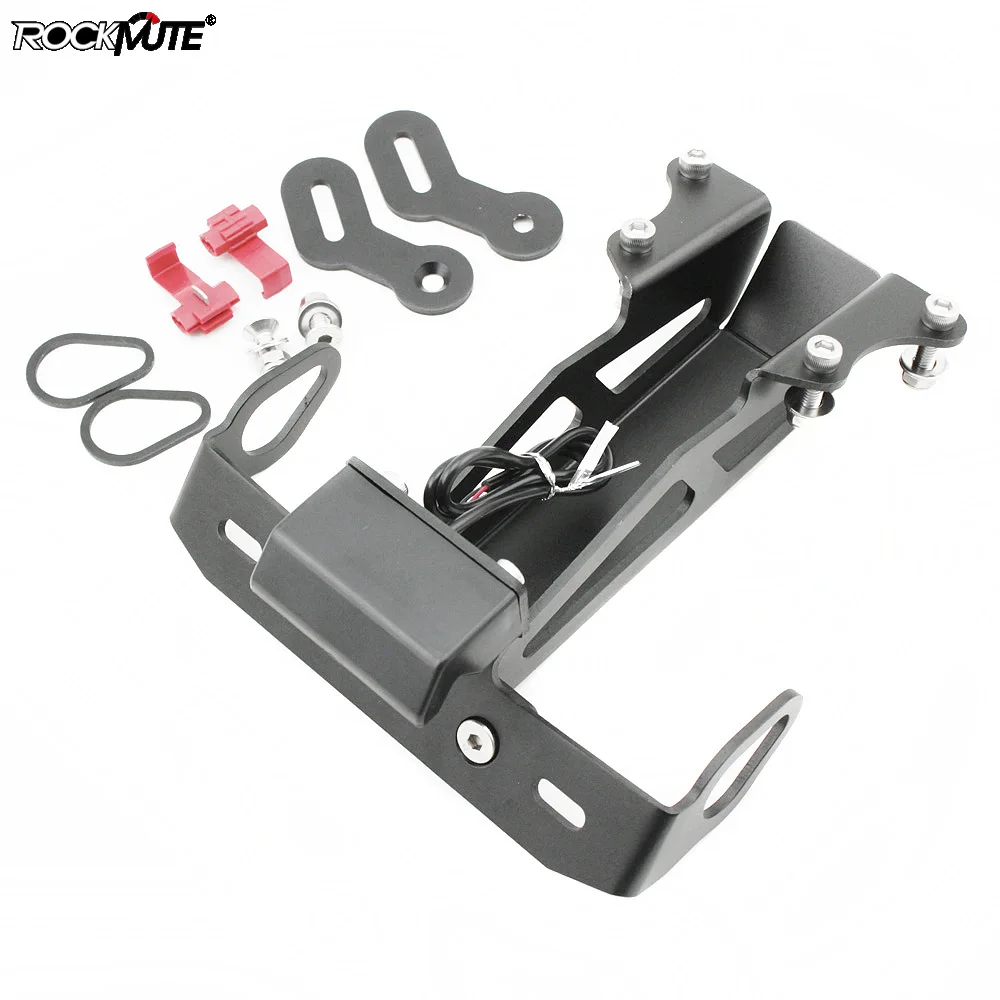 

Номерных знаков держатель светодиодный свет для YAMAHA FJ-09 MT-09 Tracer 900 2015-2020 мотоцикл хвост аккуратные предохранительный нейтрализатор