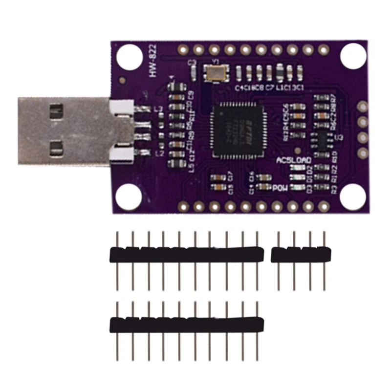 

Высокоскоростной Многофункциональный модуль FT232H с USB на JTAG UART/FIFO SPI/I2C