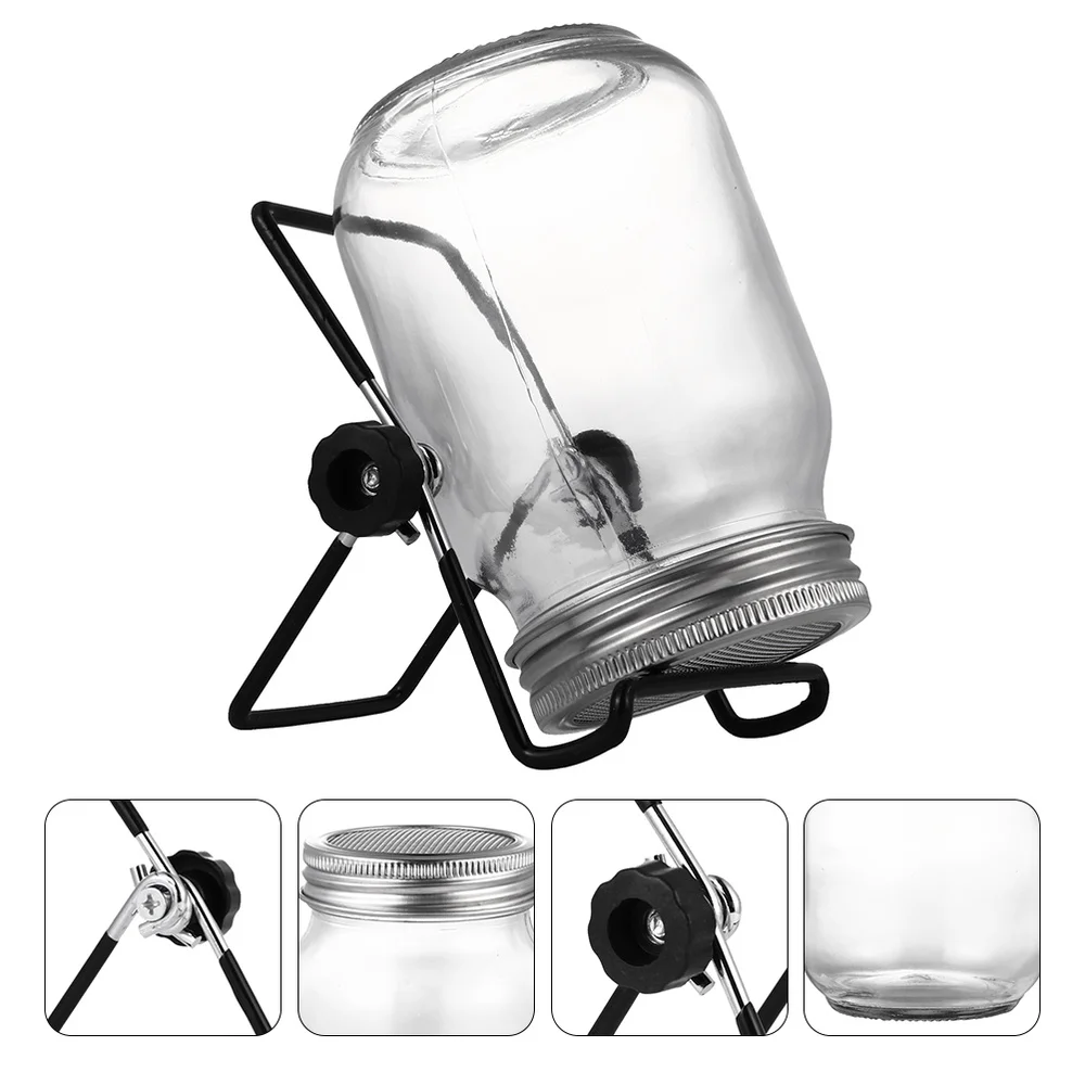 

2 Sets 500ml Glass Sprouter Jar Sprouting Jar Kit For Home Kitchen Garden