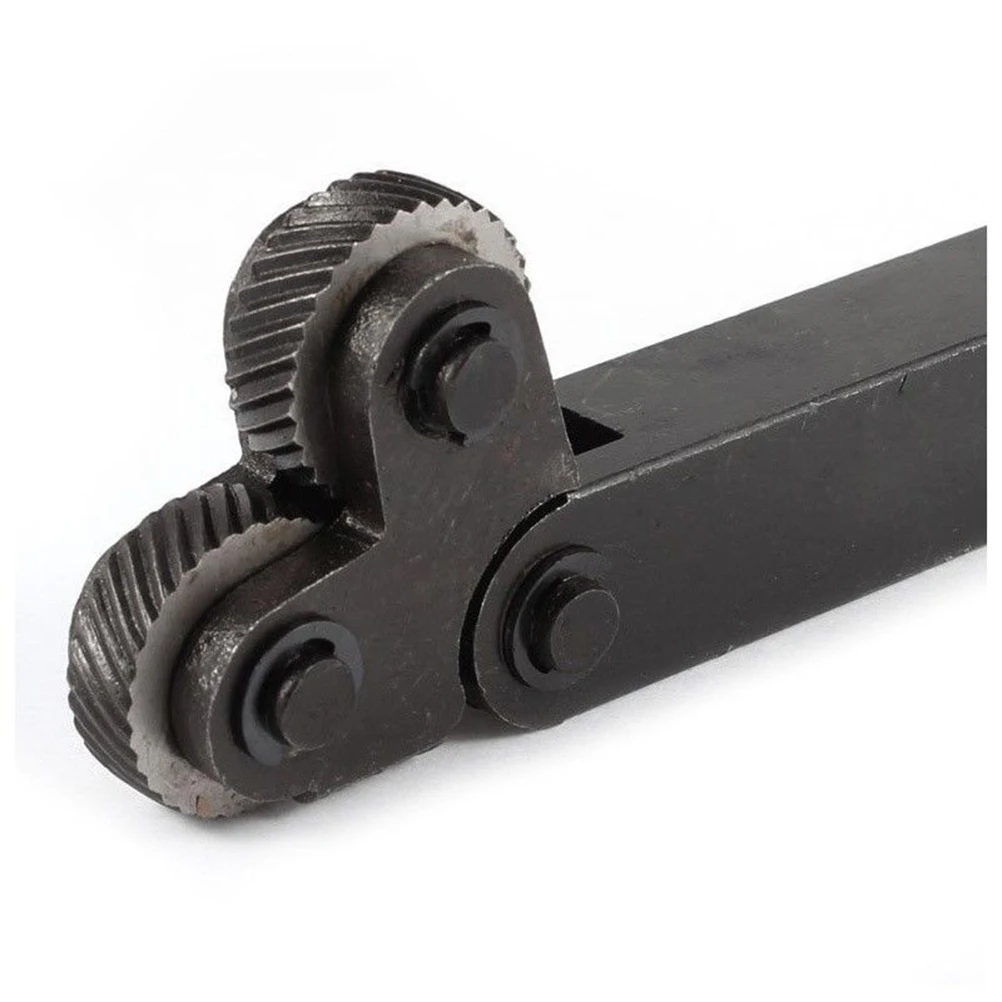 7 в 1 набор стальных инструментов для накатки с двумя колесами шаг прямой линейный